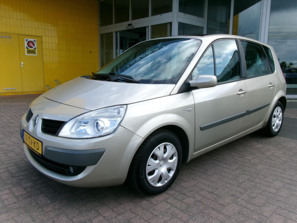 Renault Scenic phase ii 1.6-16v 1-ste eig. airco, cr.cont, pano.dak,