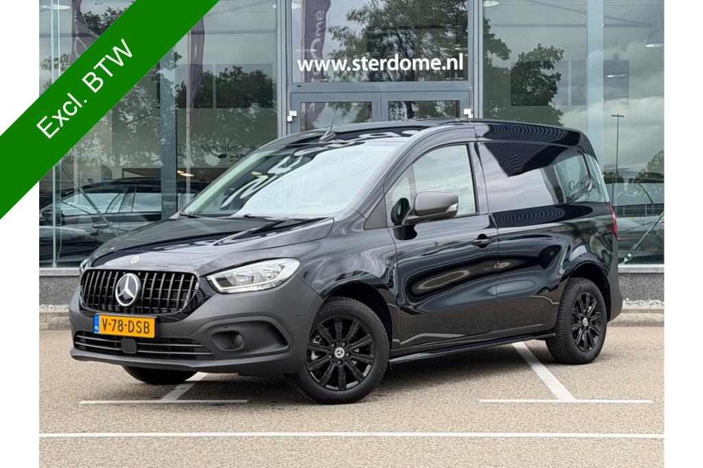 Mercedes-Benz Citan 110 cdi l1 pro l airco l mbux l camera l cruise controle l trekhaak l pts l bpm vrij l panamerican grille l led dagrij verlichting l betimmerd l