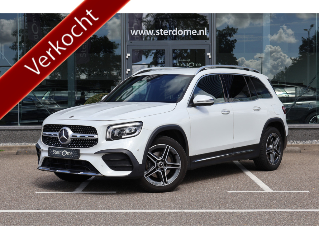 Mercedes-Benz Glb 180 d premium amg i btwi l camera l smartphone integratie l keyless go l led l elektrische bedienbare achterklep l stoelverwarming l vario achterbank i dealer onderhouden i handfree access l sfeerverlichting l alarm klasse...