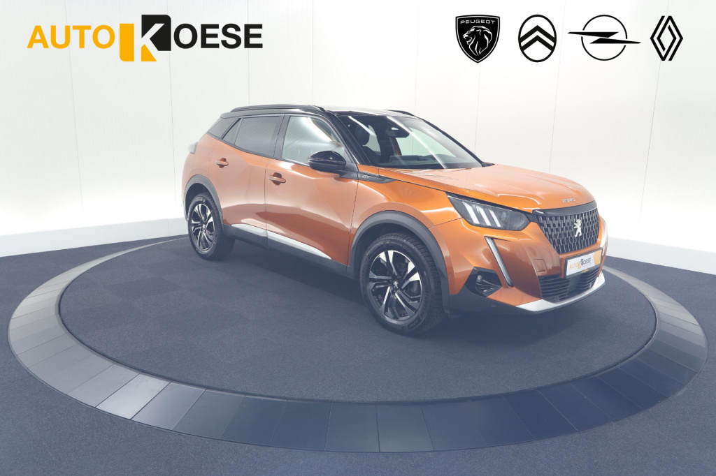 Peugeot 2008 puretech 130 gt pack | leer-pakket | camera | dodehoekdetectie | apple carplay | stoelverwarming
