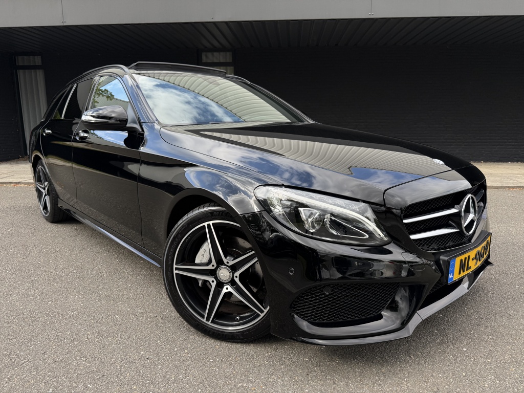 Mercedes-Benz C-Klasse estate 200 prestige, carplay / android auto, night pakket, pano