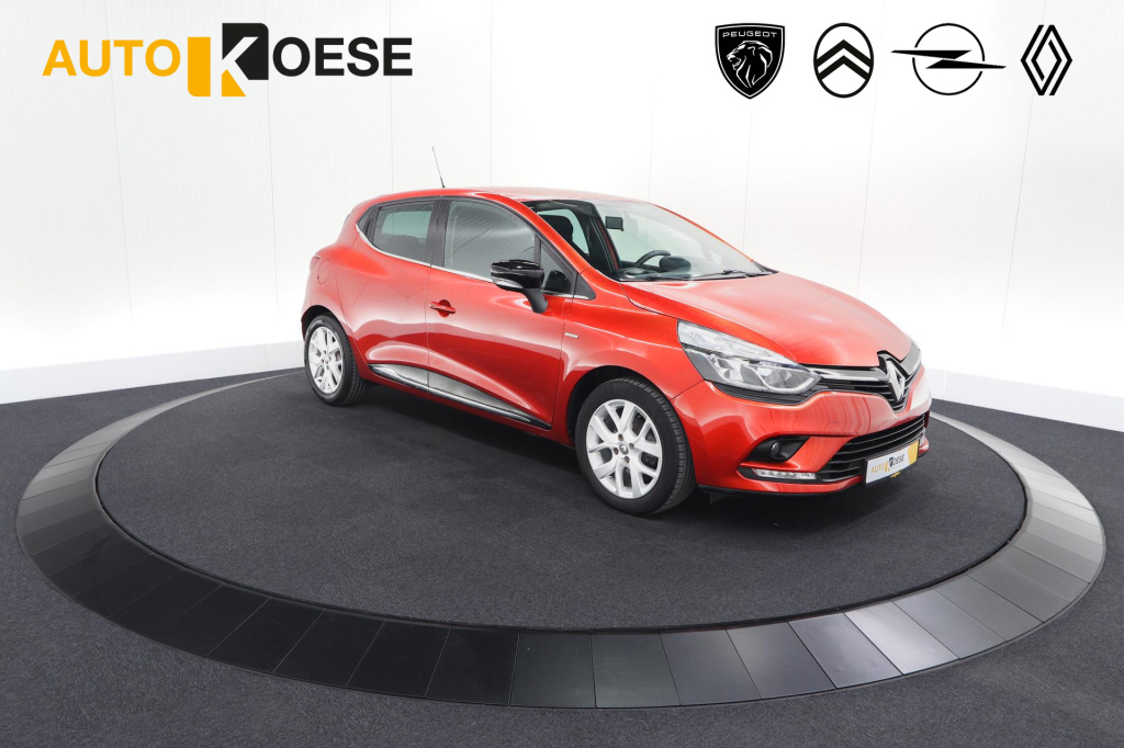 Renault Clio tce 90 limited | trekhaak | parkeersensoren | navigatie | cruise control | begrenzer | bluetooth verbinding