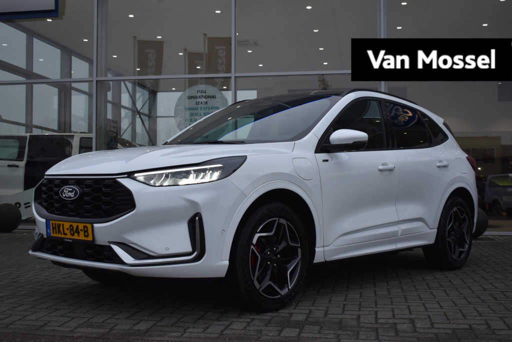 Ford Kuga 2.5 phev st-line x | panoramadak | climate control | adaptieve cruise control | elektrisch wegklapbare trekhaak | achteruitrijcamera | elektrisch verstelbare voorstoelen incl. memory functie | apple carplay/android auto |