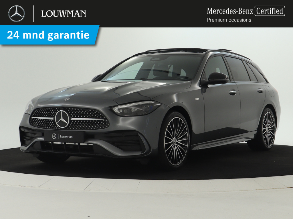 Mercedes-Benz C-Klasse estate 300 e business solution amg | trekhaak | nightpakket | amg line premium plus | 360°-camera | head-up display | burmester® 3d sound system | antidiefstalpakket guard 360° plus | keyless go-comfortpakket | easy pack a...