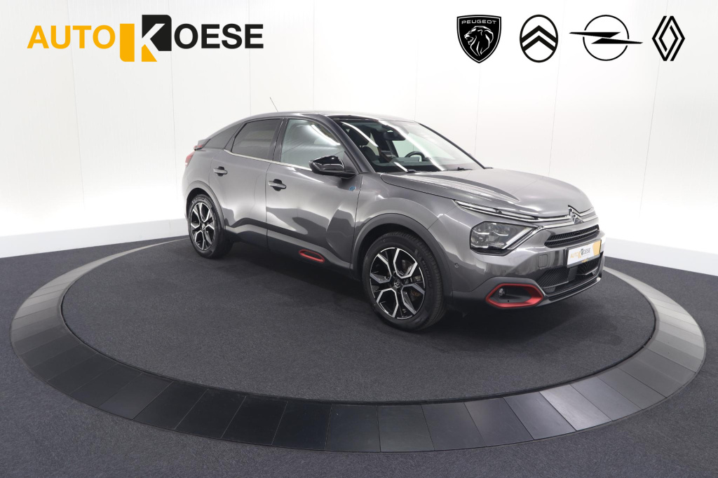 Citroen Ë-c4 shine 50 kwh | 94,5% soh | panoramadak | 360 camera | head-up display | pack winter | camera | parkeersensoren