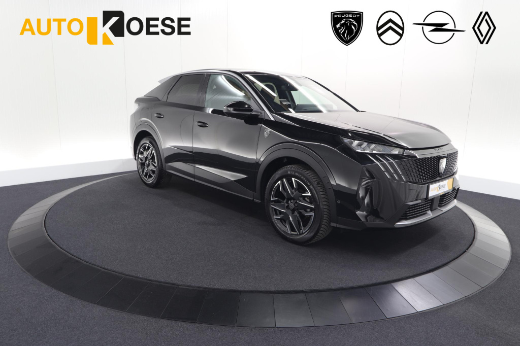 Peugeot 3008 1.2 hybrid 145 gt | 360 vision pack | adaptieve cruise control | stoelen pakket inclusief verwarmde achterbank