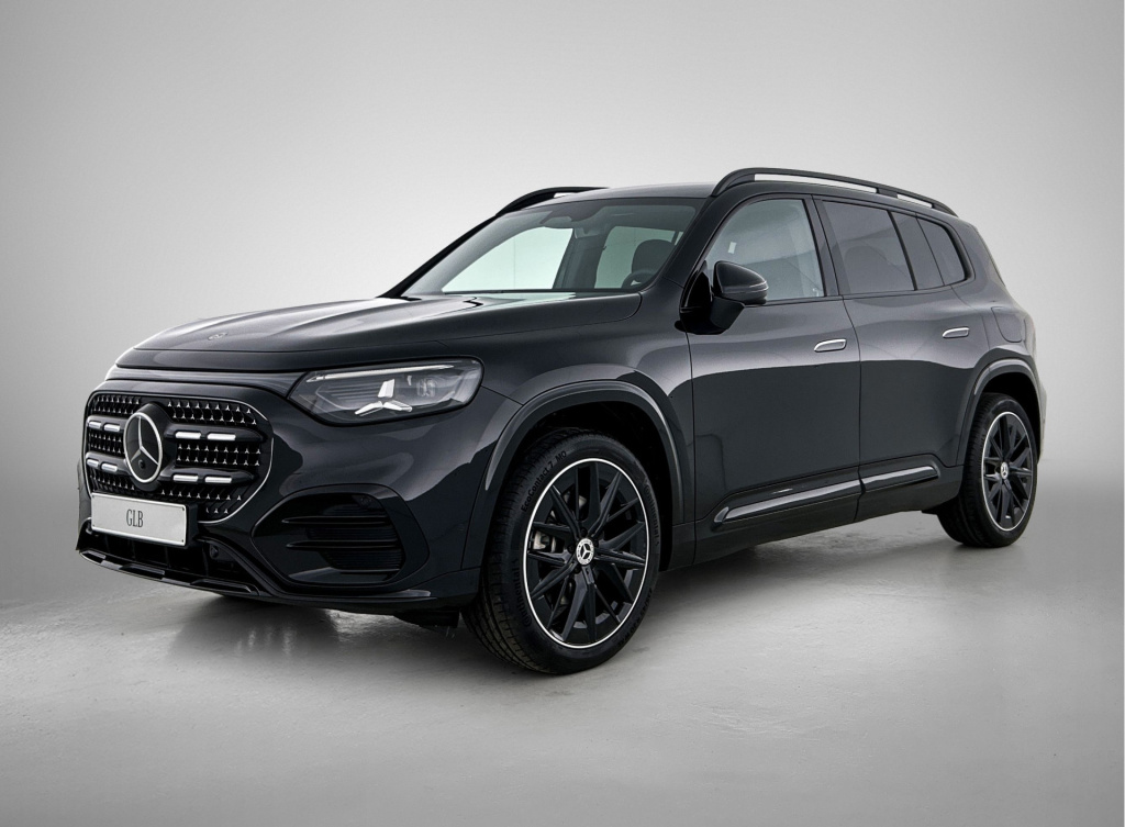 Mercedes-Benz Glb 180 business solution amg 7p. | premium pakket | nightpakket | verstelbare demping | vast panoramadak | guard 360° | 20” multispaaks lichtmetalen amg-velgen | massage functie | warmtewerend, donkergetint glas |
