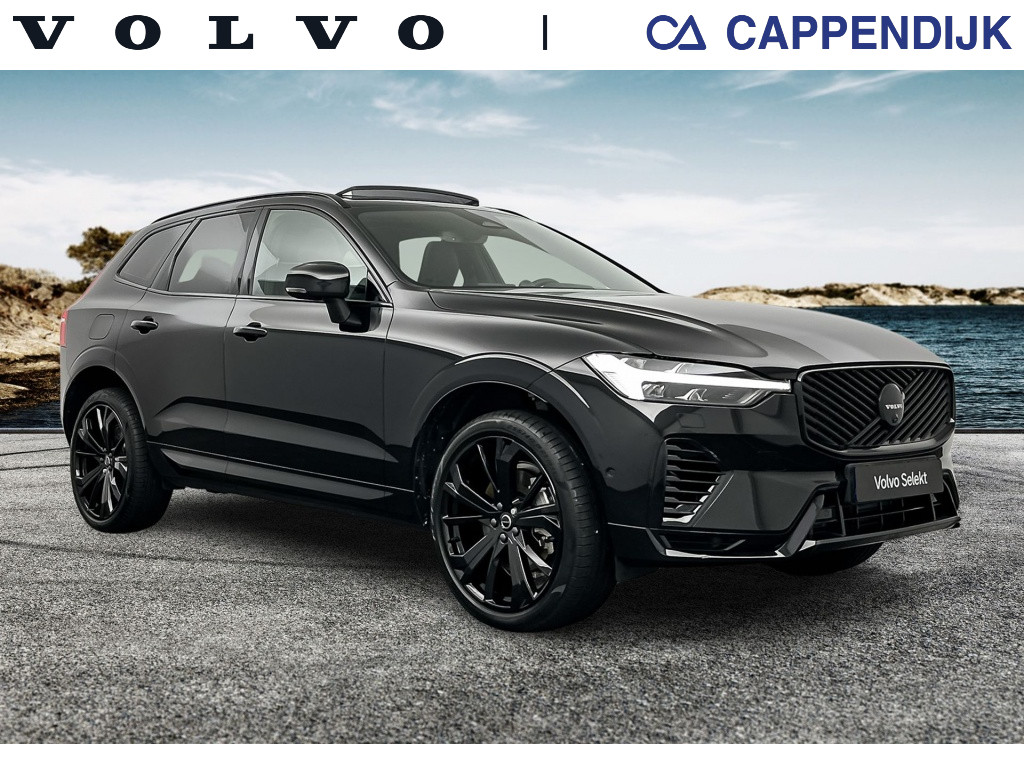 Volvo XC60 t6 398pk recharge ultra black edition | b&w | luchtvering | full options !!