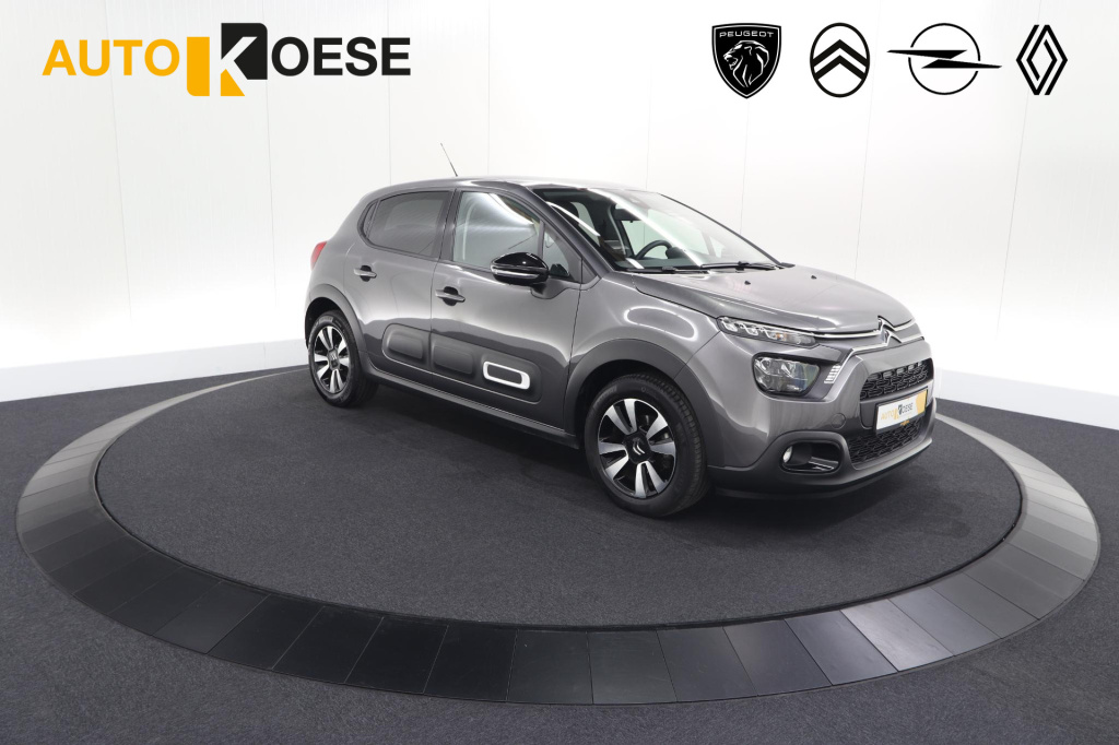 Citroen C3 puretech 110 eat6 max | apple carplay | parkeersensoren | climate control | 16 inch lichtmetalen velgen