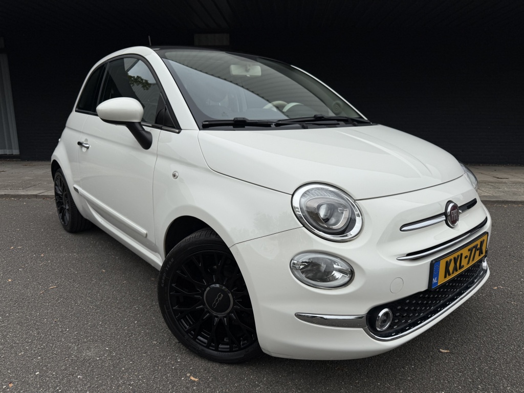 Fiat 500 1.2 lounge - lederen bekleding -