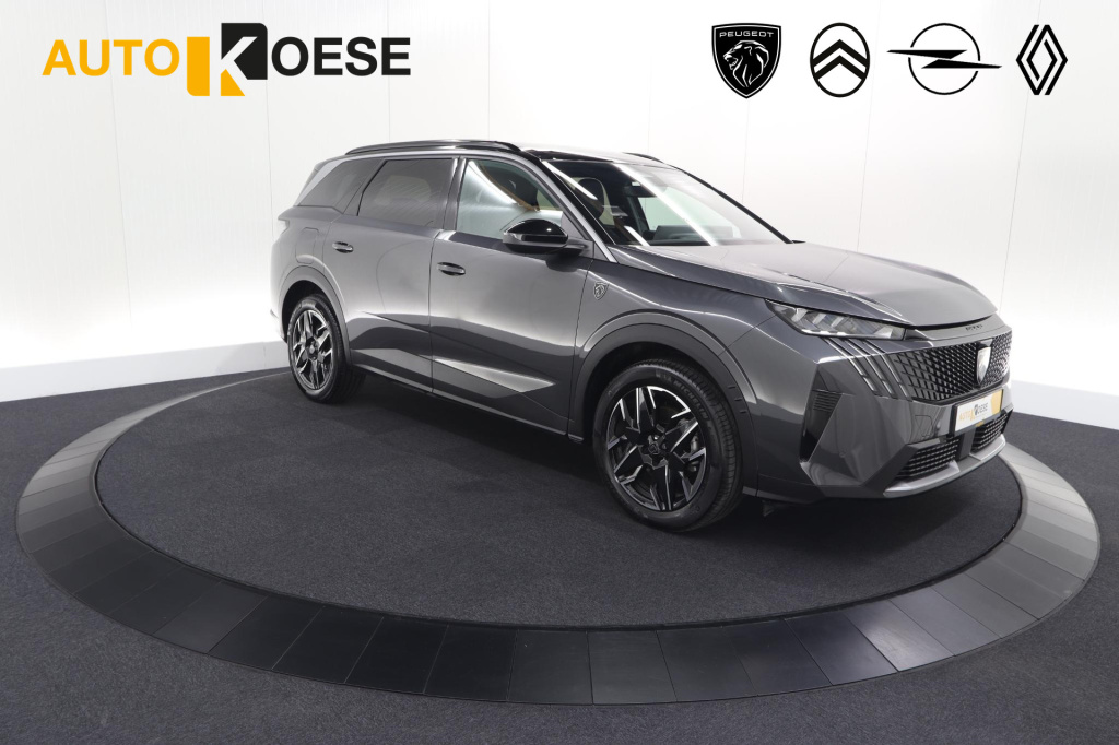 Peugeot 5008 1.2 hybrid 136 gt 7p | adaptieve cruise control | elektrische kofferklep | camera | stoelverwarming