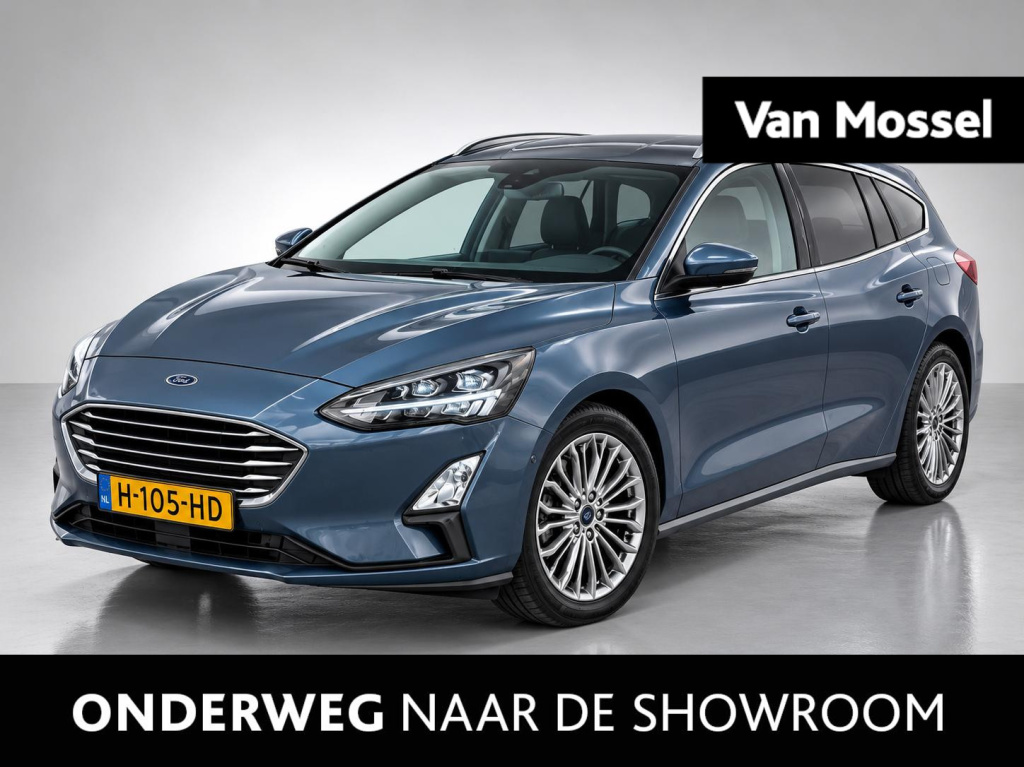 Ford Focus wagon 1.0 ecoboost titanium business | wordt verwacht | navigatie | dab | head up | stoel/stuur verwarming | elec. achterklep |  bluetooth | camera | cruise control | parkeersensoren | climate control | lmv | parkeer sensoren