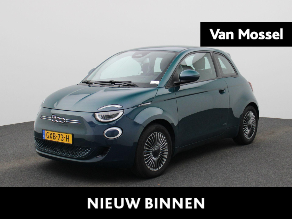 Fiat 500 icon 42 kwh | automaat | parkeer sensoren | navigatie | virtual cockpit | stoel verwarming | climate control | cruise control | lichtmetalen velgen |