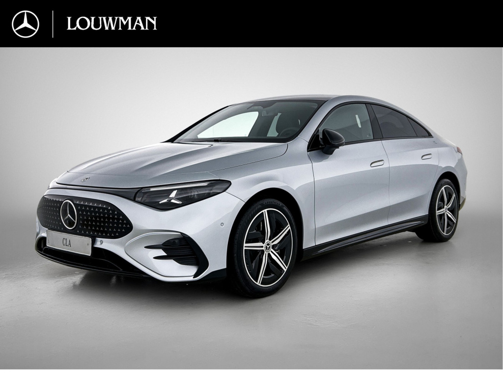 Mercedes-Benz Cla 250+ business solution amg 85.5 kwh | premium pakket | winterpakket | nightpakket | vast panoramadak | sportstoelen | guard 360° | massagefunctie | 18 inch vijfspaaks lichtmetalen amg-velgen |