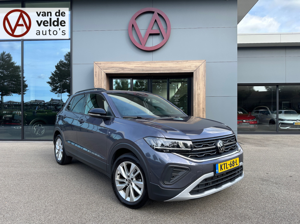 Volkswagen T-cross 1.0 tsi 116pk dsg goal | dode hoek | trekhaak | stoelverwarming | navi | 4-seizoenen banden | rijklaar incl. garantie