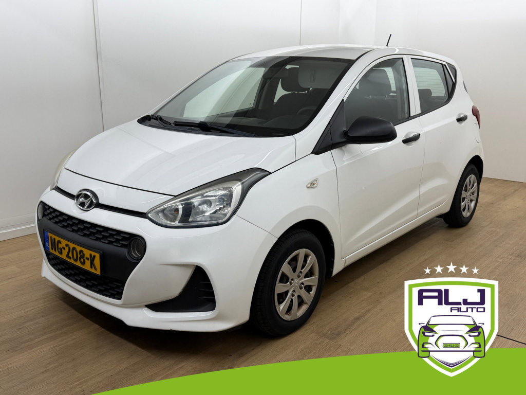 Hyundai I 10 occasion 1.0i i-motion | wit | tweedehands hyundai i10 | airco | usb audio