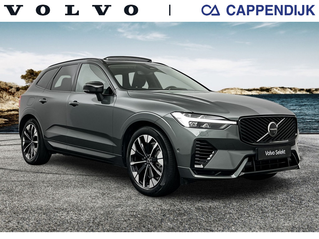 Volvo XC60 t6 398pk recharge ultra dark|