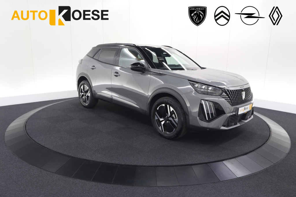 Peugeot 2008 puretech 130 eat8 gt | 360 camera | stoelmassage | adaptieve cruise control | dodehoekdetectie