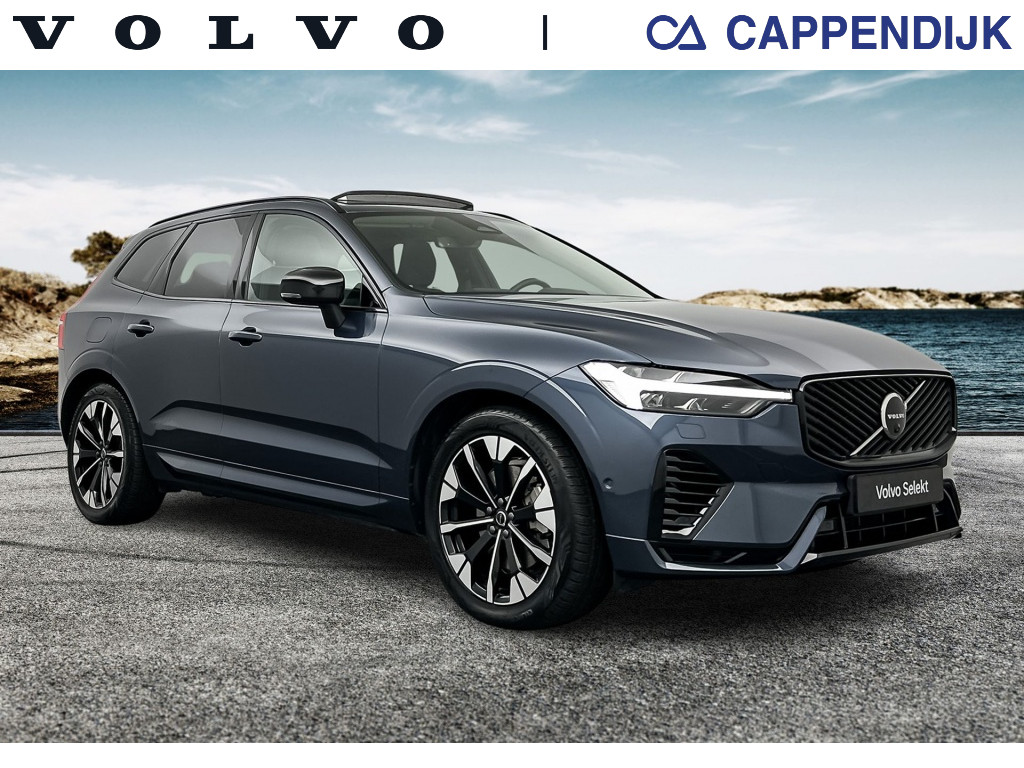 Volvo XC60 t6 398pk recharge ultra dark| pano| hud| 360camera|