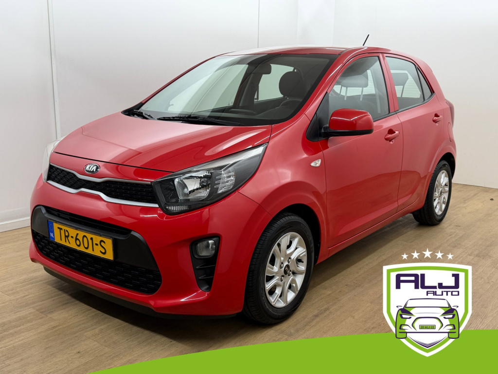Kia Picanto occasion 1.0 cvvt economyplusline | rood | tweedehands kia picanto | airco | bluetooth audio