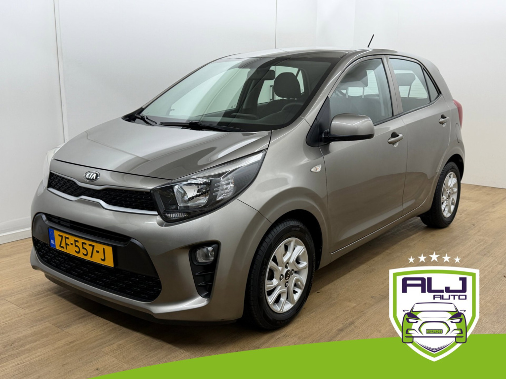 Kia Picanto occasion 1.0 cvvt economyplusline | grijs | tweedehands kia picanto | airco | bluetooth