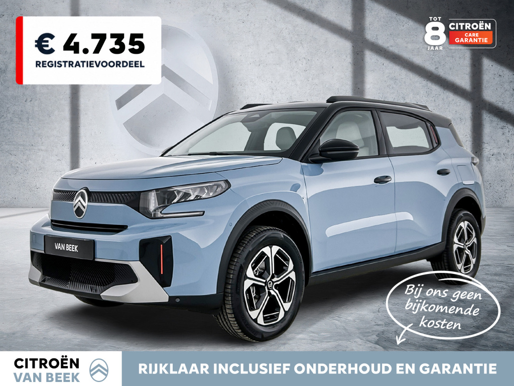 Citroen C3 Aircross hybrid 145pk automaat max 7 persoons | 7 zitplaatsen | achteruitrijcamera | comfort seats |