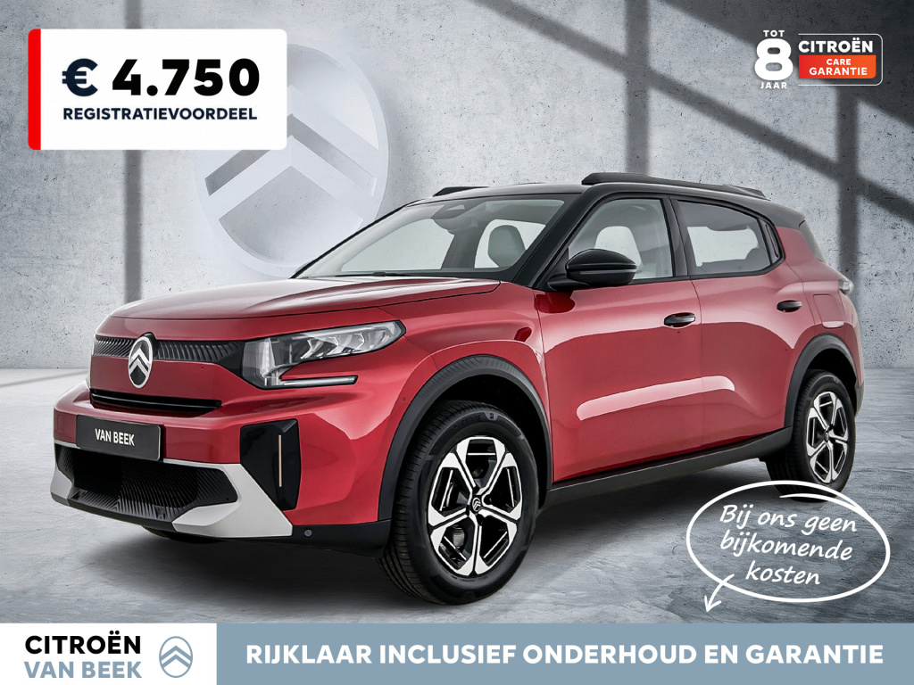 Citroen C3 Aircross hybrid 145pk automaat max 7 persoons | 7 zitplaatsen | achteruitrijcamera | comfort seats |
