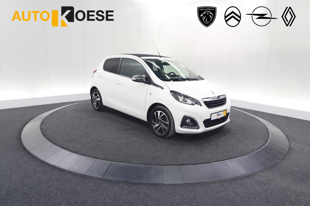 Peugeot 108 1.0 e-vti allure top! | elektrisch vouwdak | camera | navigatie | climate control
