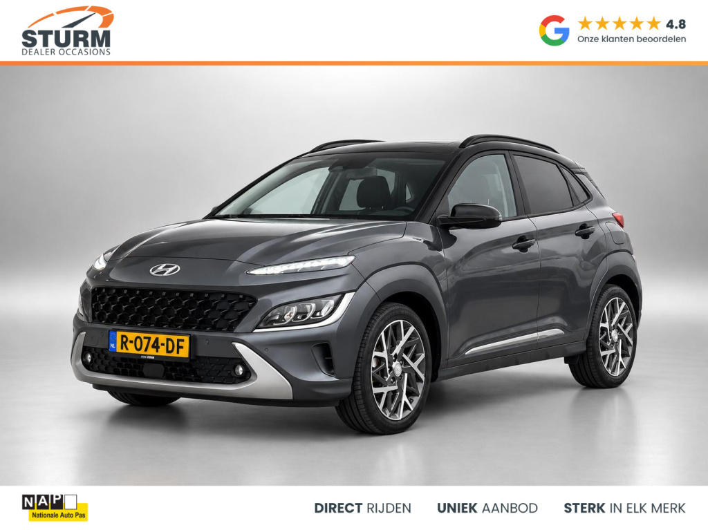 Hyundai Kona 1.6 gdi hev premium incl. trekhaak!