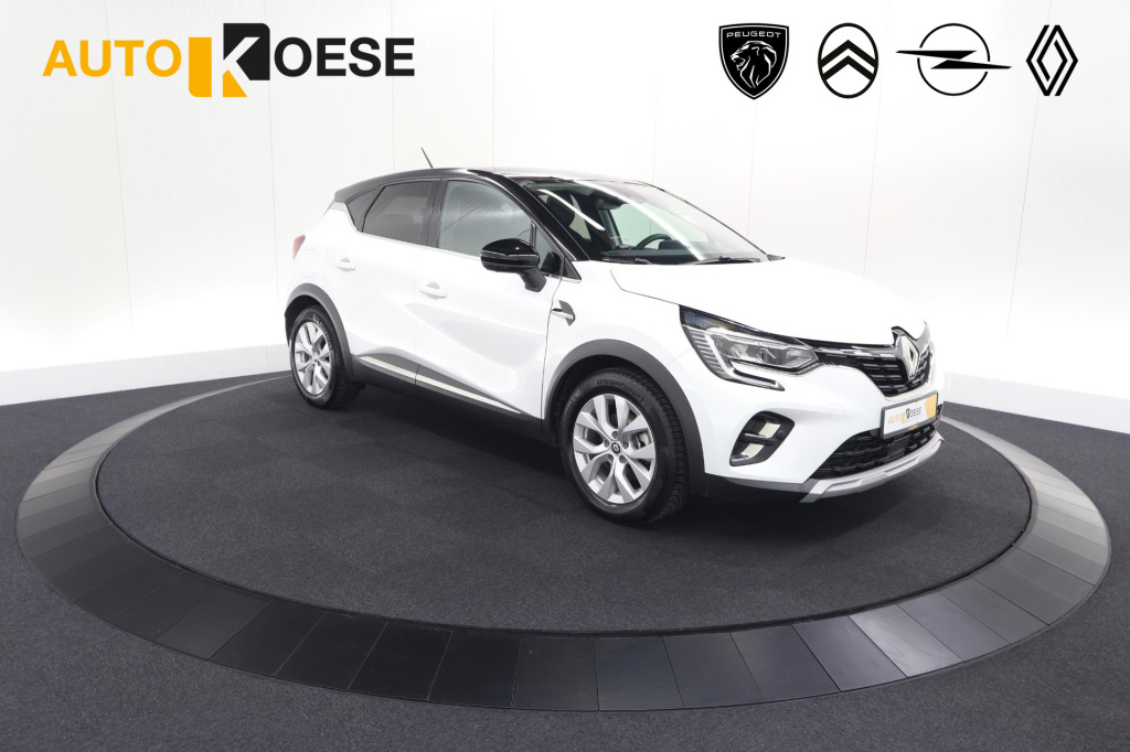 Renault Captur 1.6 e-tech hybrid 145 intens | trekhaak | camera | stoelverwarming | navigatie