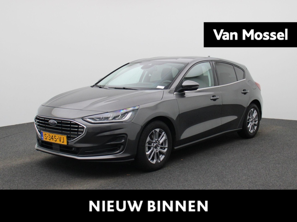 Ford Focus 1.0 ecoboost hybrid titanium | navigatie | groot scherm | apple carplay / android auto | climate control | cruise control | parkeersensoren | dab | bluetooth |