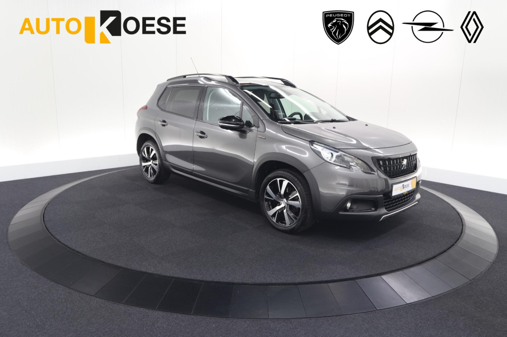Peugeot 2008 puretech 110 eat6 gt line | trekhaak | panoramadak | apple carplay | parkeersensoren
