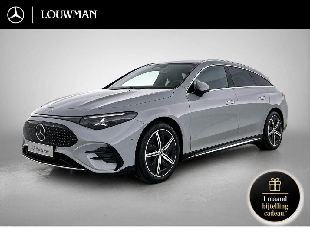 Mercedes-Benz Cla shooting brake 250+ business solution amg 85 kwh | advanced plus pakket | parkeerpakket | trekhaak | vast panoramadak | warmtewerend, donkergetint glas | 18 inch vijfspaaks lichtmetalen amg-velgen | guard 360° | sportstoel...