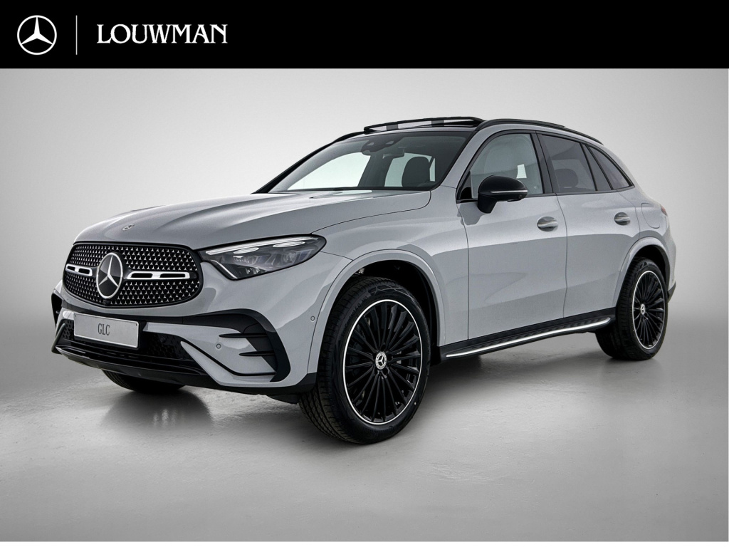 Mercedes-Benz Glc 400e 4matic business solution amg | premium pakket | panoramaschuifdak | trekhaak | treeplanken | nightpakket | rijassistentiepakket plus |