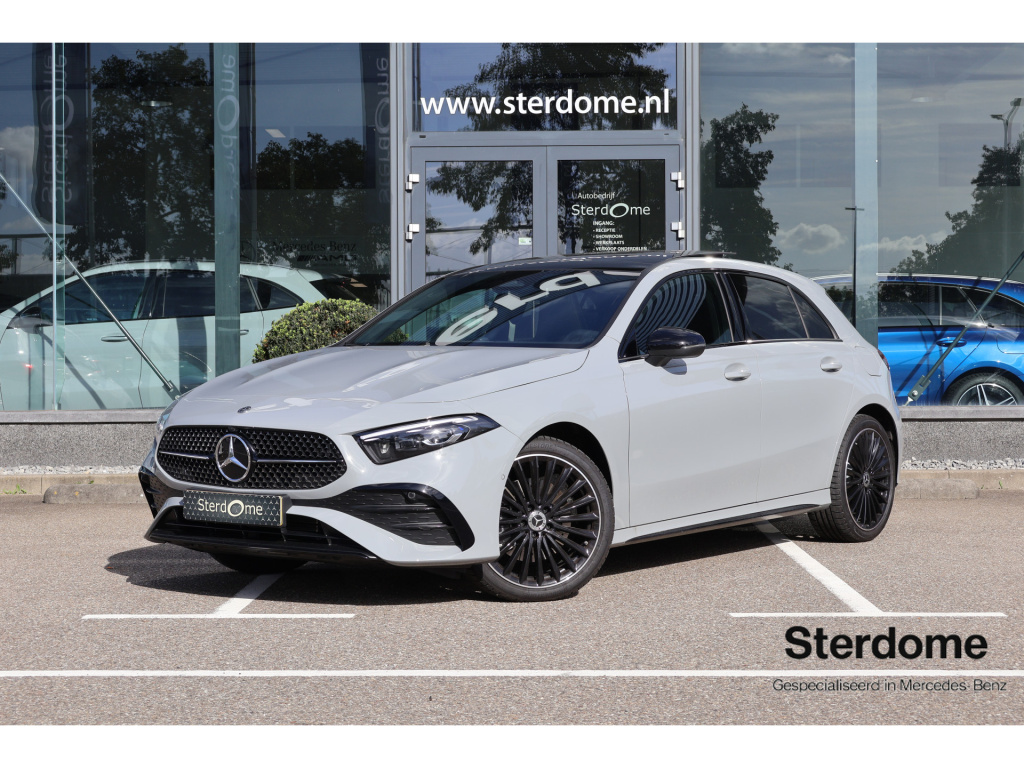 Mercedes-Benz A-Klasse 250 e amg line i panoramadak i camera i distronic i stoelverwarming i meerspaaks velgen i