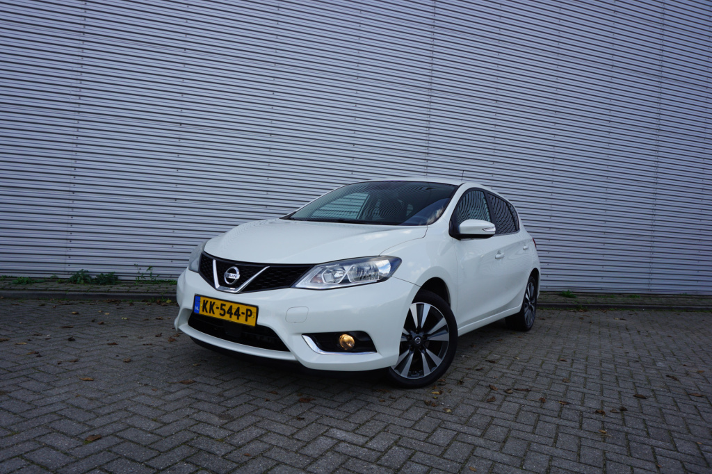 Nissan Pulsar 1.2 dig-t connect edition airco / navi / cruise / camera / parkeers. / elektr. ramen / lm velgen / nap