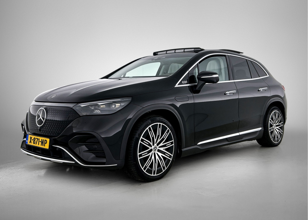 Mercedes-Benz Eqe suv 500 4matic amg line 91 kwh | trekhaak | alarm klasse 3/5 | stoel koeling | burmester sound system | inclusief 24 maanden mercedes-benz certified garantie voor europa.