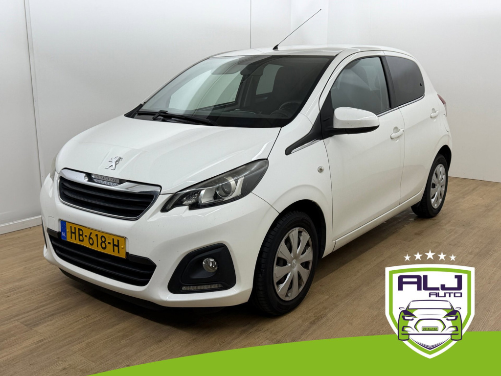 Peugeot 108 occasion 1.0 e-vti active | zwart | tweedehands peugeot 108 | airco | carplay audio