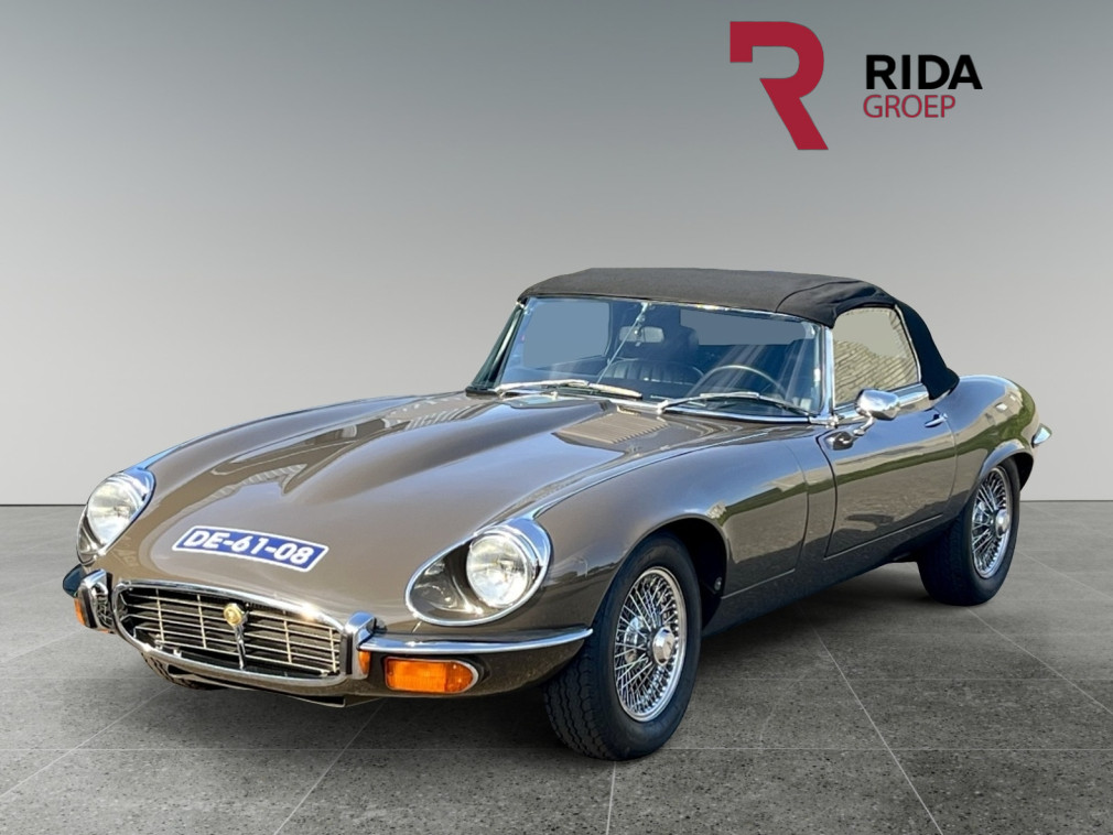 Jaguar E-type series 3 5.3 v12 ots injectie | airco | stuurbekrachtiging | 5 versnellingen | body off restauratie | nieuwstaat |