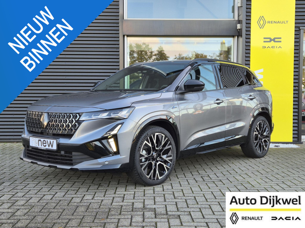 Renault Austral 1.2 e-tech full hybrid 200 esprit alpine all season banden, panorama dak, 360° camera, head up display, harman kardon audio, elektr. stoelen + a.klep, enz.