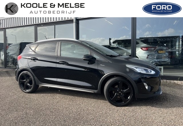 Ford Fiesta 1.0 ecoboost 100pk 5dr active , carplay , climate , cruise controle , trekhaak