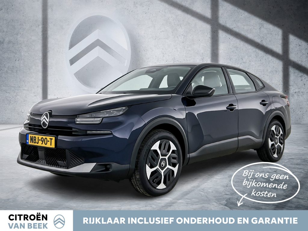 Citroen Ë-c4 X plus 156pk extended range 54 kwh | rijklaar | camera achter | draadloos apple carplay / android auto