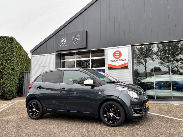 Citroen C1 1.0 vti-72pk 5d airscape shine schuifdak electrisch schuifdak (lamellen/geisoleerd) | camerahulp achter | pack techno&vision | applecarplay&androidauto via usb