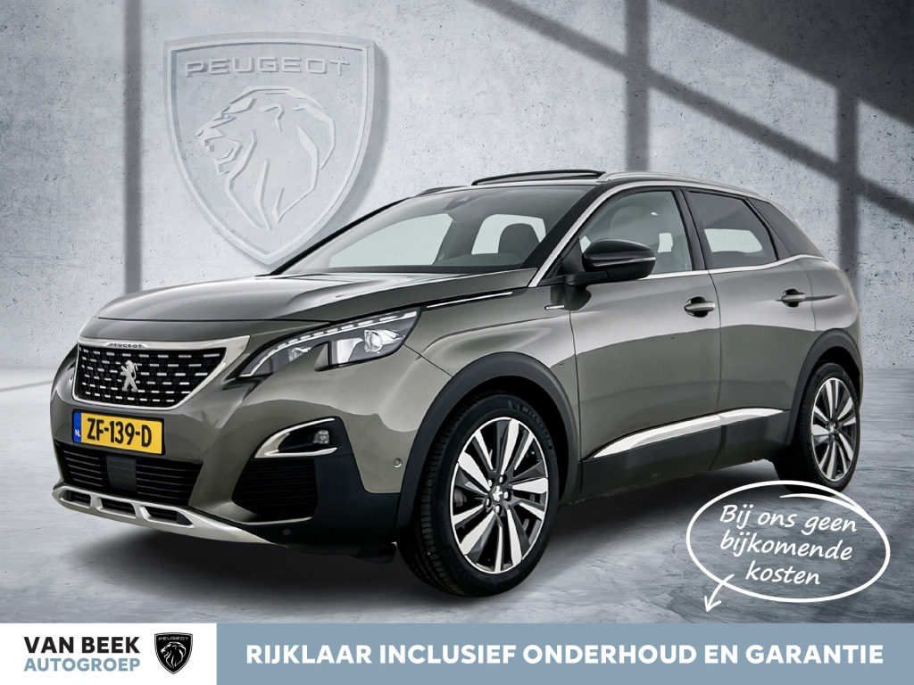 Peugeot 3008 180pk automaat gt | rijklaar | panorama schuif- kanteldak | trekhaak | elek. kofferklep |
