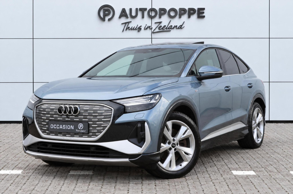 Audi Q4 Sportback E-tron 50 quattro s edition 77 kwh 299pk soh 90%