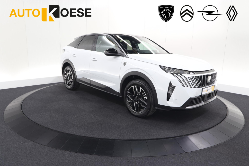 Peugeot 3008 1.2 hybrid 145 gt | elektrische kofferklep | camera | adaptieve cruise control | apple carplay