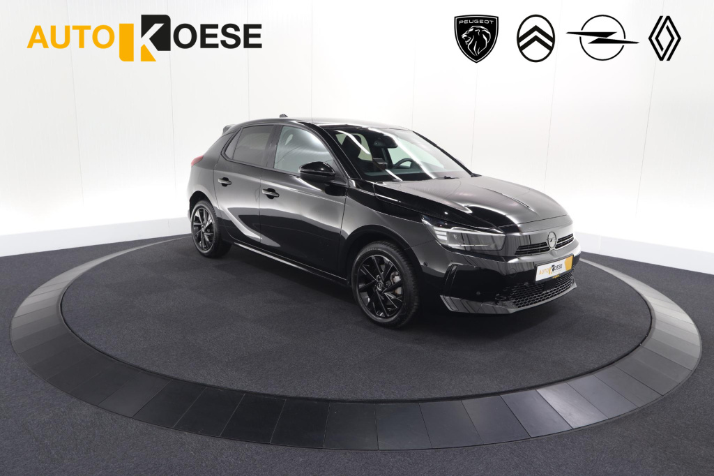 Opel Corsa 1.2 turbo 145 hybrid gs | dodehoekdetectie | adaptieve cruise control | keyless | stoelverwarming | camera | navigatie