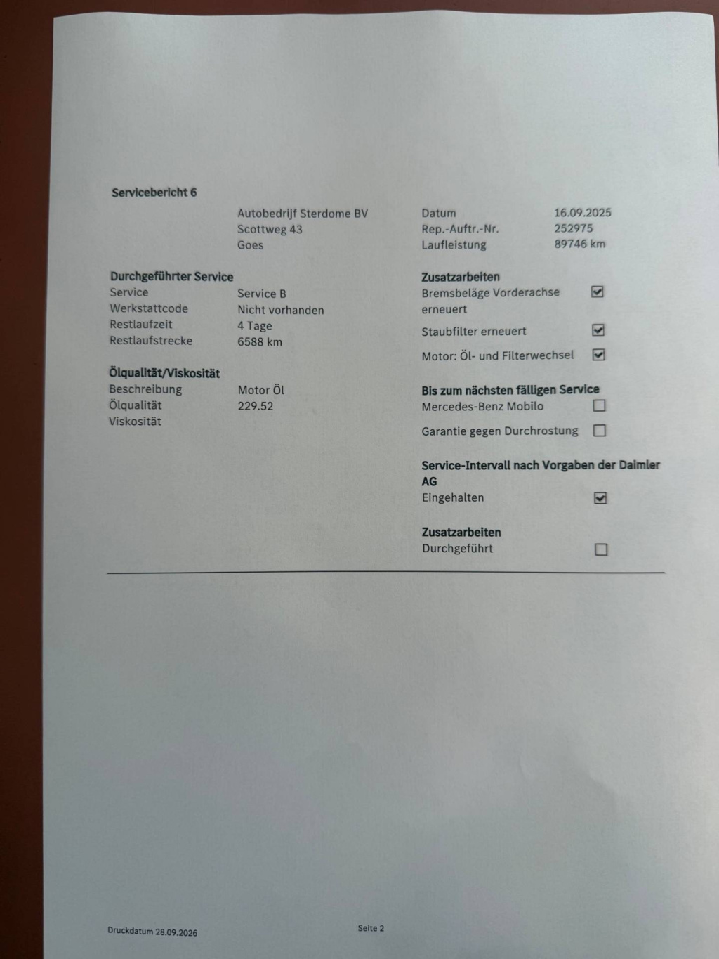 Mercedes-Benz B-Klasse