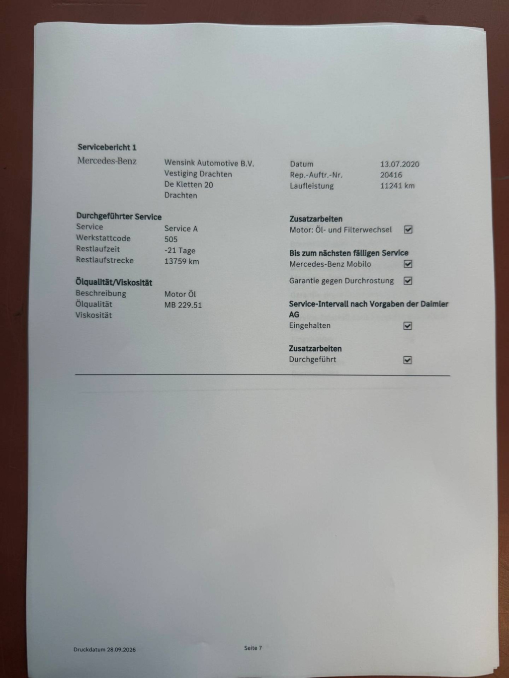 Mercedes-Benz B-Klasse