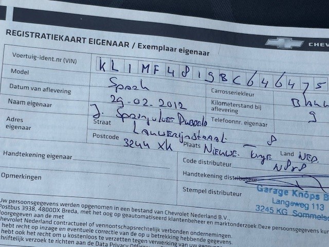 Chevrolet Spark